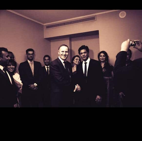 Team Temptation meets the Prime Minister of New Zealand. Pic - @MadhuriDixit1