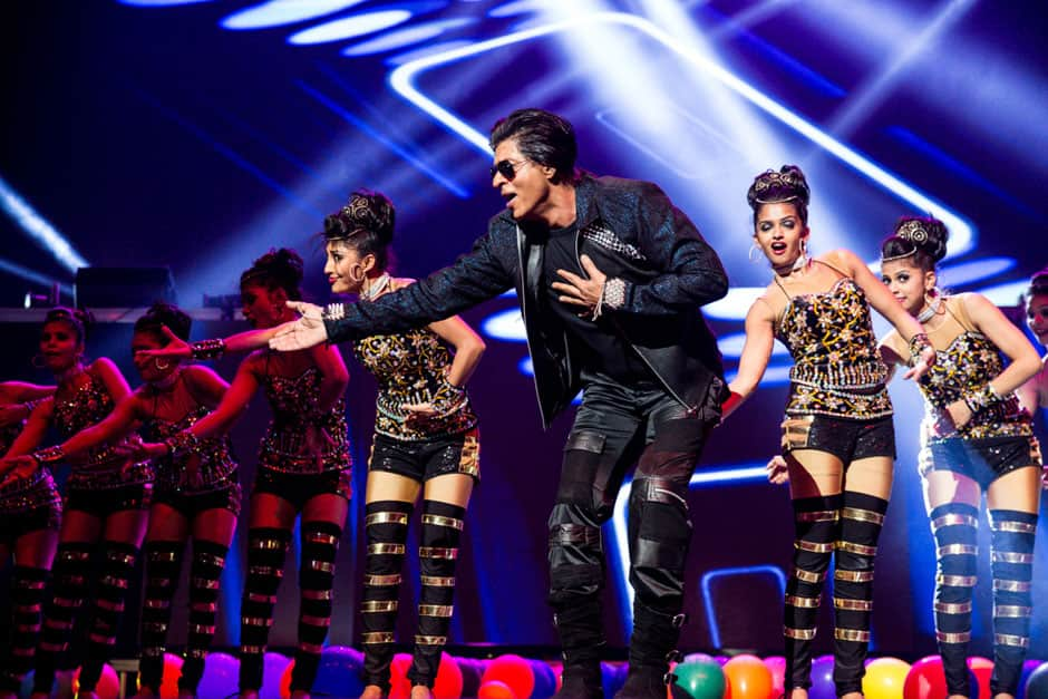 Shah Rukh Khan during a performance.