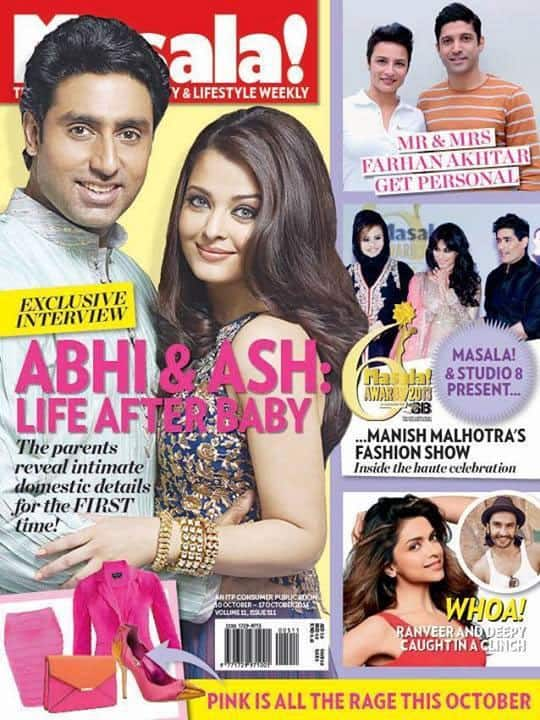 Abhi and Ash, Bollywood's most adored couple talks to Masala! about their relationship, parenthood and much more. Pic Courtesy: Pinkvilla