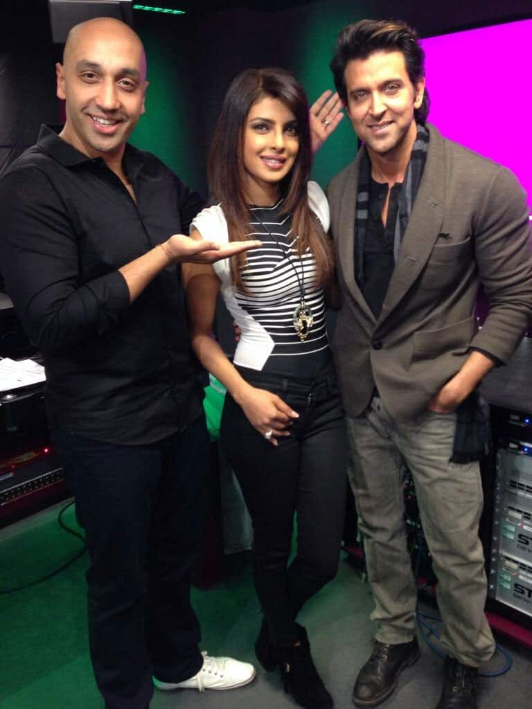 Tommy Sandhu, Priyanka Chopra and Hrithik Roshan