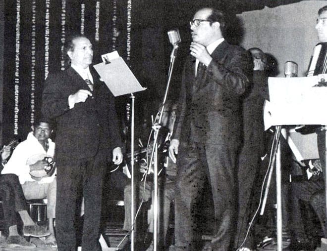 e became famous across the nation for his work in 'Do Bigha Zamin' (1953). Two of the songs sung by him and composed by Salil Choudhury in the film were unanimously loved.