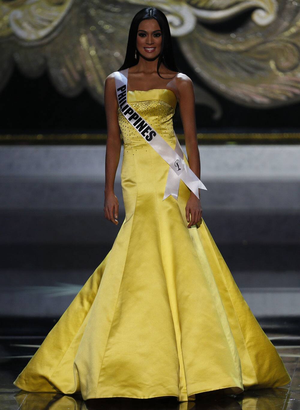 Miss Philippines Ariella Arida participates in the 2013 Miss Universe pageant in Moscow.