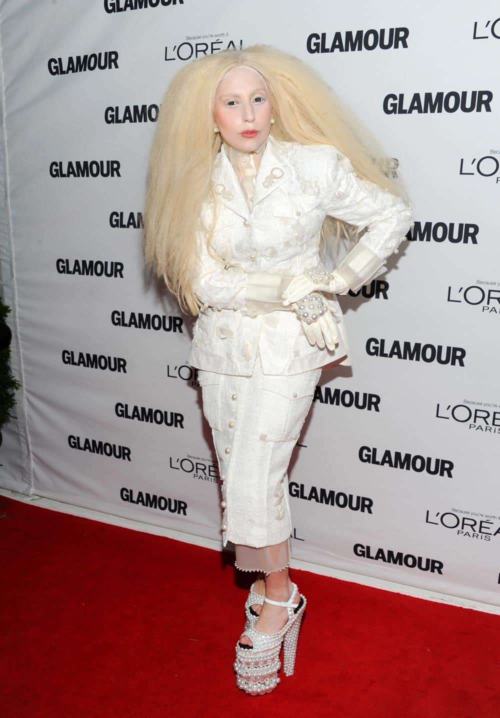 Honoree Lady Gaga attends the 23rd Annual Glamour Women of the Year Awards hosted by Glamour Magazine at Carnegie Hall, in New York.