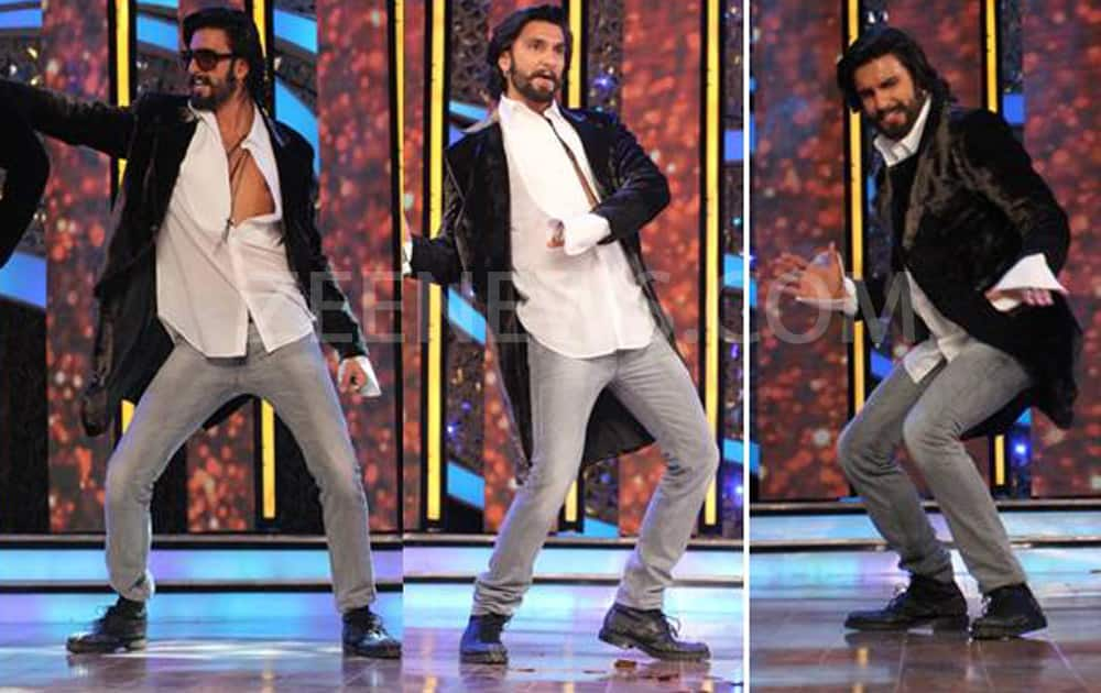 Ranveer Singh On The Sets Of Dance India Dance 4 News Zee News