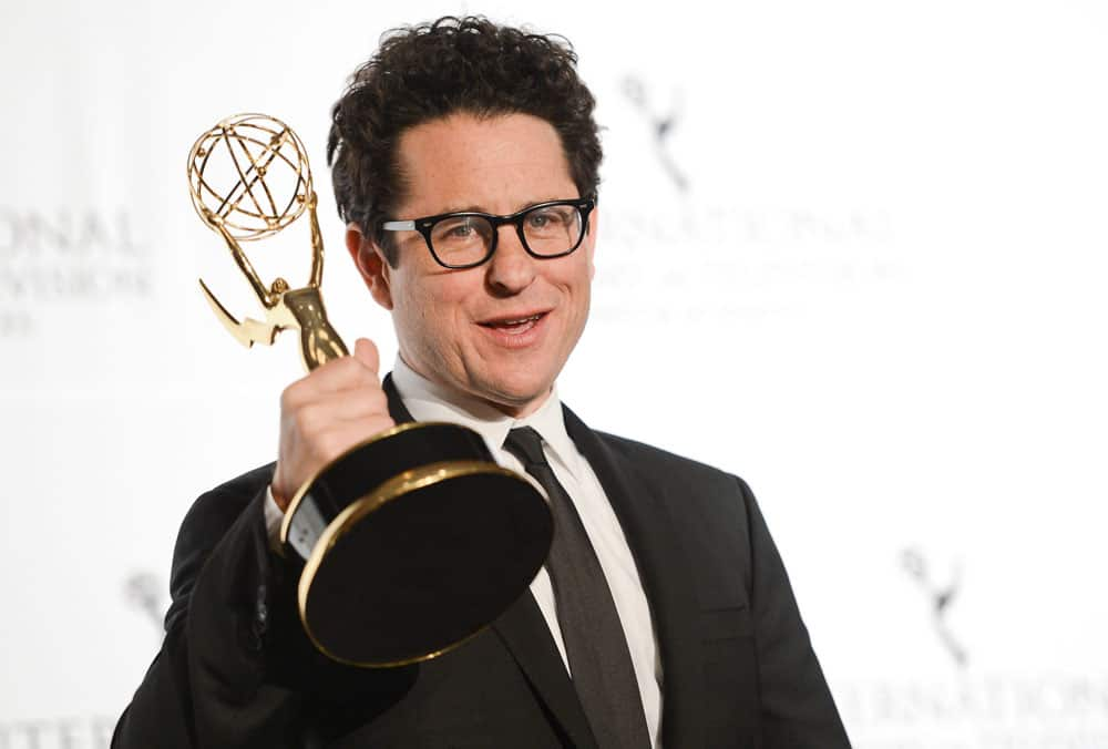 Producer and director J.J. Abrams poses with the 