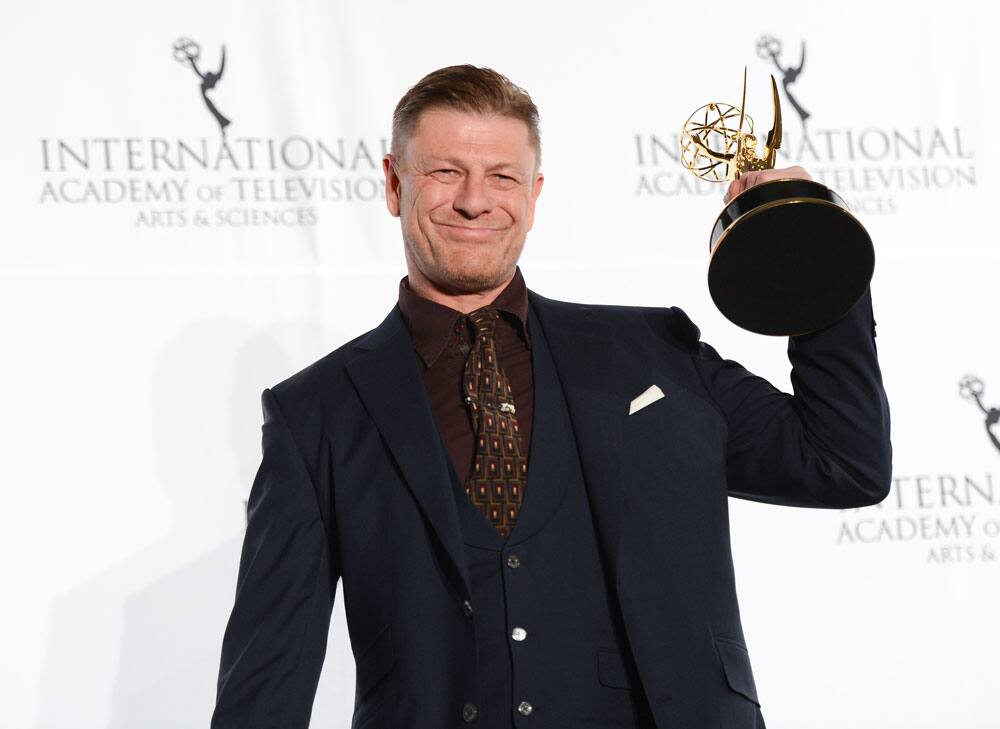 British actor Sean Bean poses with his 