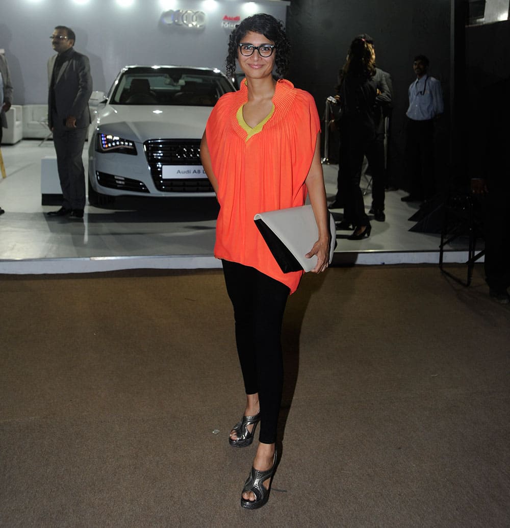 Kiran Rao on the second day of Aamby Valley India Bridal Fashion Week (IBFW) 2013 in Mumbai. Pic Courtesy: DNA