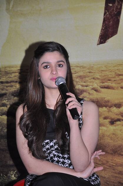 Alia Bhatt at the launch.