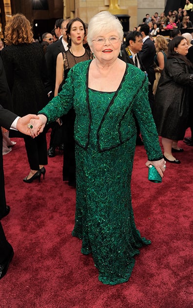 June Squibb arrives at the Oscars, at the Dolby Theatre in Los Angeles.