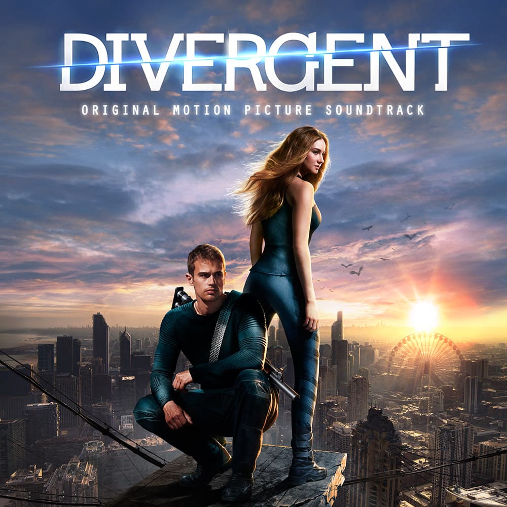 This CD cover image released by Interscope Records shows the motion picture soundtrack for `Divergent`. 