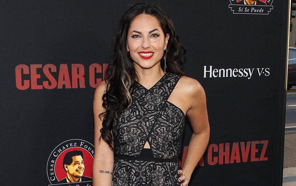 Barbara Mori attends the premiere of Pantelion Films and Participant Media's 'Cesar Chavez' at TCL Chinese Theatre on March 20, 2014 in Los Angeles.