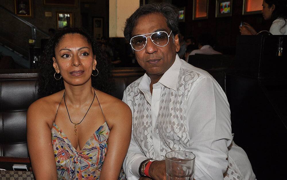 Shweta Shetty with Kishen Mulchandani at an American food and music festival in Mumbai. Pic Courtesy: DNA