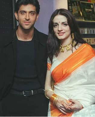 Hrithik Roshan and Suzanne Khan