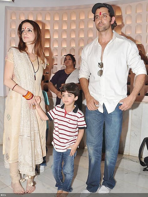 Hrithik Roshan and Suzanne Khan