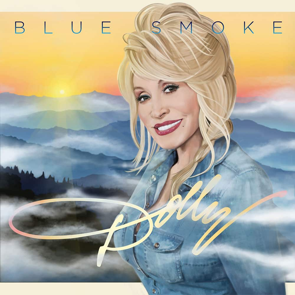 This CD cover released by Sony shows `Blue Smoke,` by Dolly Parton.