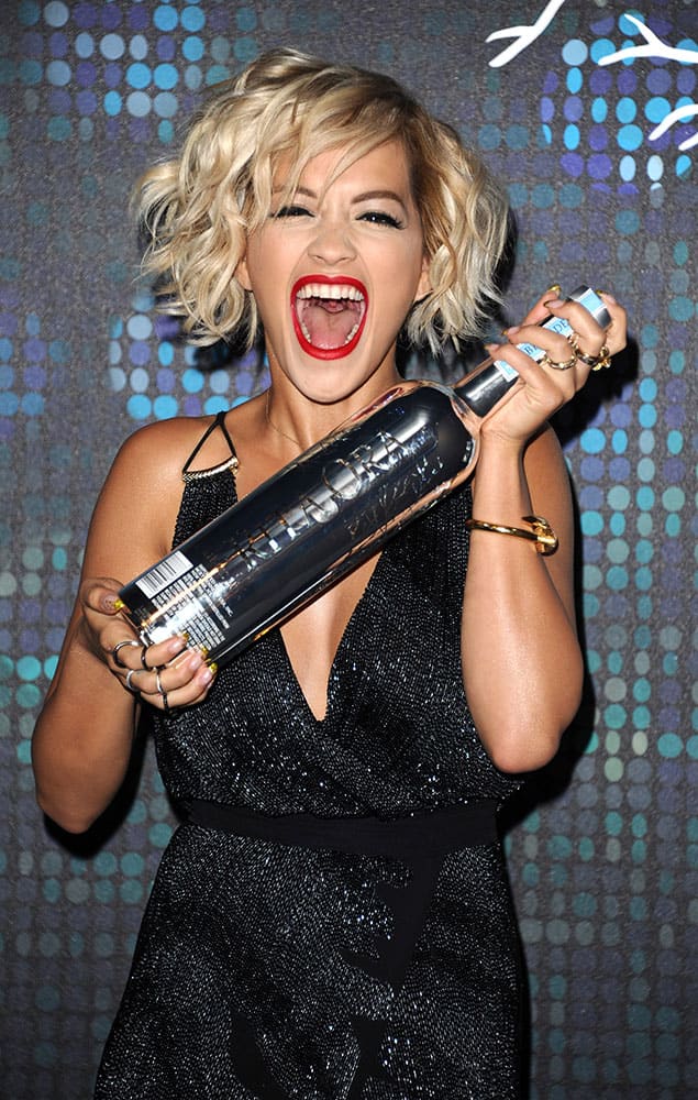 Rita Ora seen at a party during the 67th international film festival, Cannes, southern France.