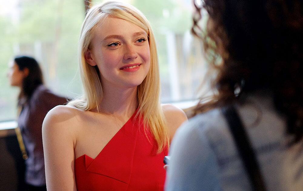 Actress Dakota Fanning attends a special screening of `Night Moves` at the Sunshine Landmark.