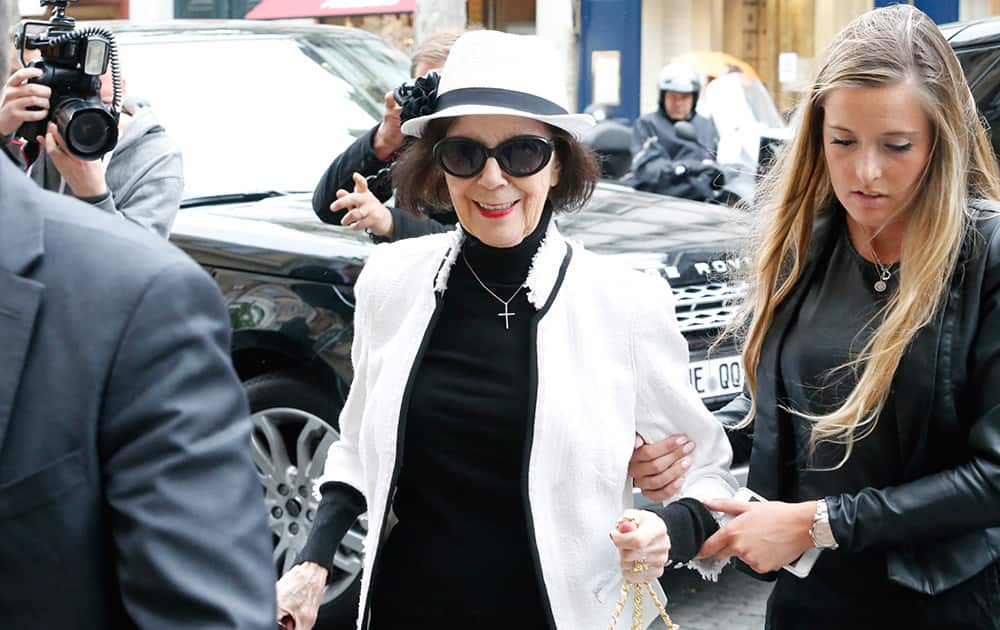 Mary Jo Shannon, grandmother of Kim Kardashian, arrives at Kanye West's Paris apartment. The gates of the Chateau de Versailles, once the digs of Louis XIV, will be thrown open to Kim Kardashian, Kanye West and their guests for a private evening this week ahead of their marria