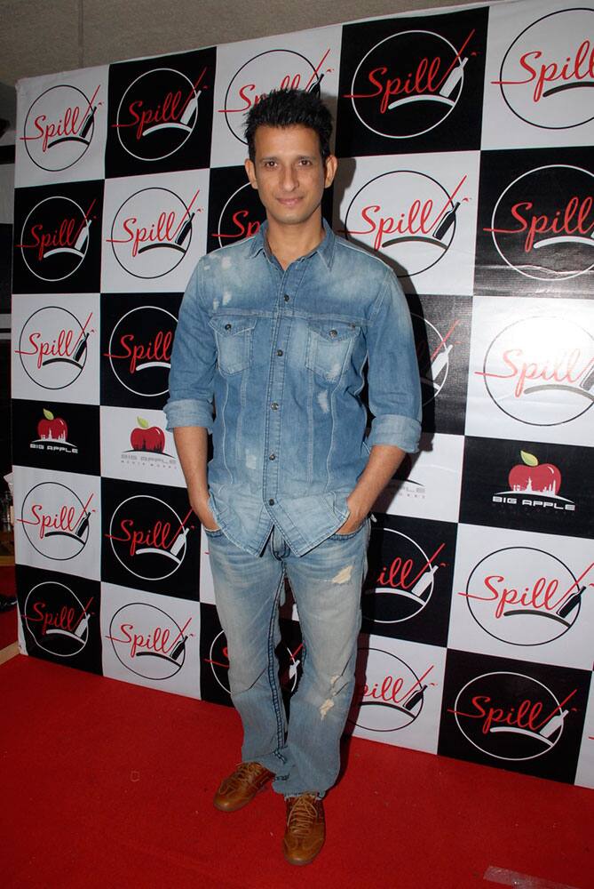 Sharman Joshi during the launch of Spill Restobar in Mumbai.- Ashwini Sawant.dna