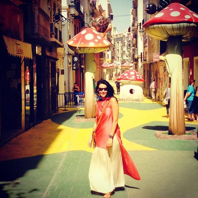 Neha Dhupia - #beachbum #spain. Pic Courtesy: instagram