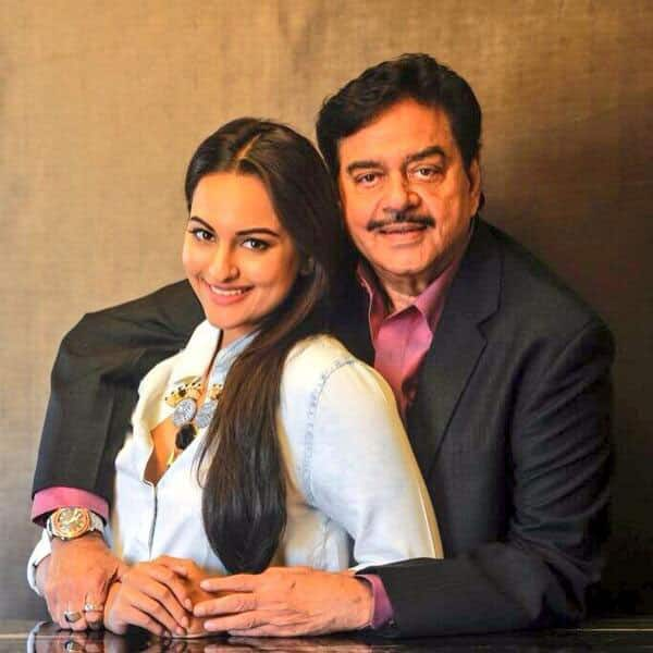 Sonakshi Sinha - Happpy fathers day and a biggg virtual hug to my popsy @ShatruganSinha all the way from akluj!! Miss you!! Pic Courtesy: Twitter