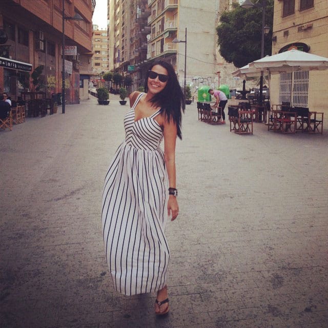 Neha Dhupia - Somewhere in the south of #Spain Where all u c is happiness! Pic Courtesy: instagram	