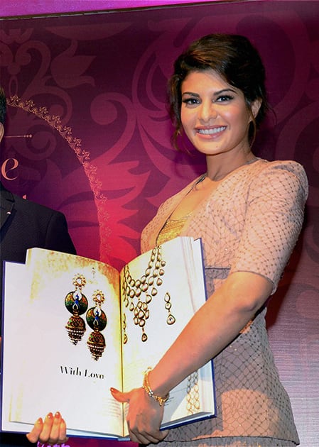 Bollywood actress Jacqueline Fernandez at the second edition Launch of The Great Indian Wedding Book in Mumbai