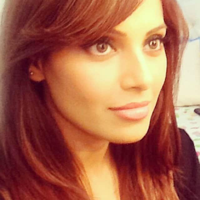 Bipasha Basu - Amazing day at work today! Pic Courtesy: instagram