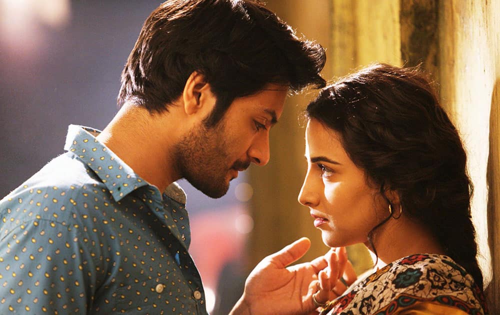 The film sees debutant actor Ali Fazal romancing the much senior Vidya onscreen.