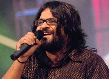 Music director Pritam as one of the judges on Sa Re Ga Ma Pa.