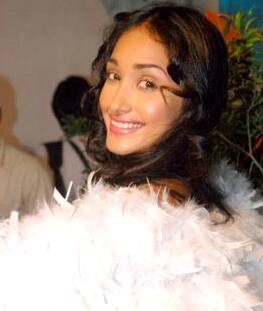 sultry beauty Jiah Khan shoots for PETA campaign.