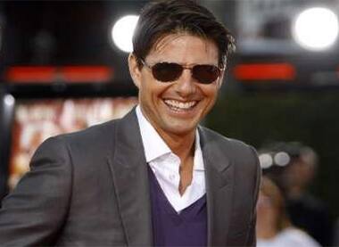 Tom Cruise attends the premiere of 