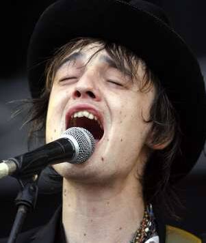 Pete Doherty of Babyshambles performs during Budapest's Sziget Music Festival. 