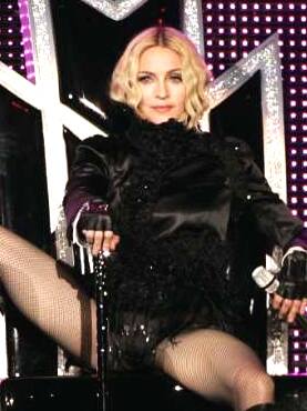 Ageless diva Madonna performs during 