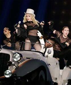 Madonna croons her timeless numbers during her 