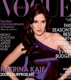 B-town's czarina Katrina Kaif rules the latest 'Vogue' cover. 