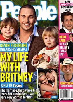 Kevin Federline talks about his infamous past with Brtiney for 'People'.