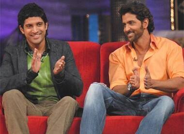 Hrithik Roshan features on Farhan Akhtar's TV debut 'Oye It's Friday'.