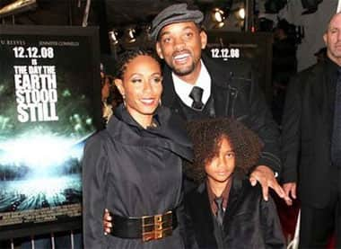 Will and Jade attend the premiere of son Jaden Pinkett Smith's debut flick 'The Day the Earth Stood Still'. 