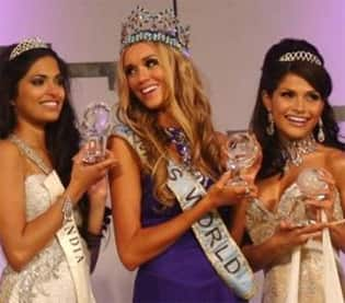 Russia`s Ksenya Sukhinova was crowned Miss World 2008 after beating scores of international beauties in Johannesburg. 