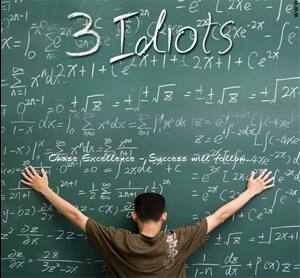 First look of Aamir Khan starrer '3 Idiots'.