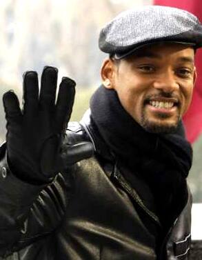 Will Smith spotted at a promotional event for his film 'Seven Pounds' in Madrid.