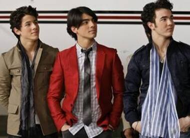 The Jonas Brothers: Nick, Joe, and Kevin, announce their upcoming Walt Disney film, 'Jonas Brothers: