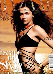 Bewitching curves: Deepika on the cover of 'Harper's Bazaar' magazine.