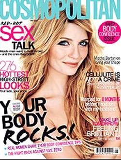 Mischa Barton poses nude for Cosmopolitan.