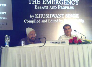 Khushwant Singh 'in conversation' with Vinod Mehta.