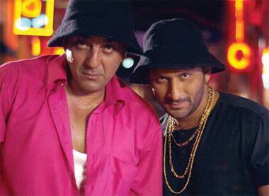 During his second innings as Murli Prasad Sharma (Munna Bhai) in 'Lage Raho Munna Bhai'.