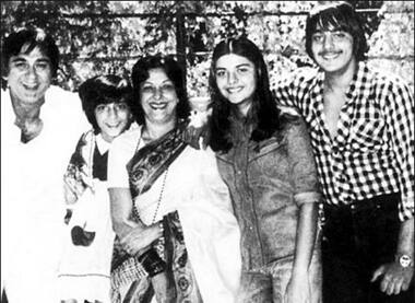 Sanju with family, in happier times.