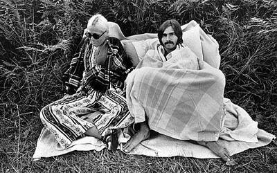 Passionate audience who came to the first concert had huddled in blankets on the grass.