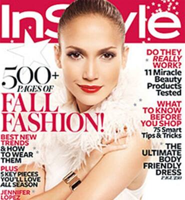 Age- defiance: Jlo graces the latest cover of ‘InStyle’ mag weeks after her 40th b’day